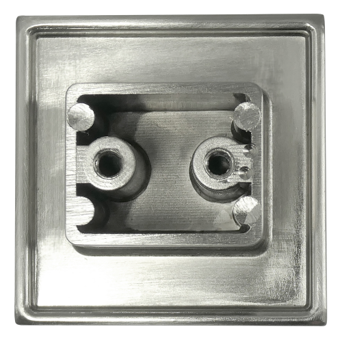 Metro Zinc Alloy Cabinet Knob Brushed Satin Nickel 3