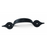 Colonial Zinc Alloy Cabinet Pull Black 1