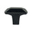 Laura Zinc Matte Black Cabinet Knob  1