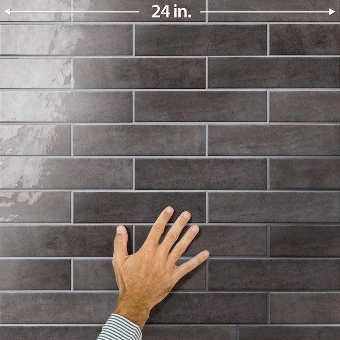 Tribeca Porcelain Studio Basalt Tile Glossy 9