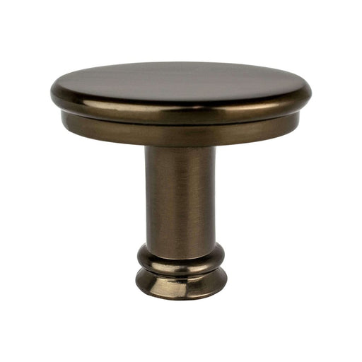 Dierdra Zinc Toasted Bronze Cabinet Knob  1