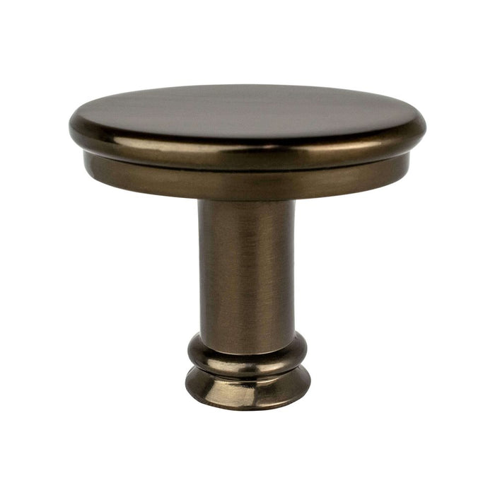 Dierdra Zinc Toasted Bronze Cabinet Knob  1