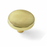 Tech Zinc Alloy Cabinet Knob Polished Brass 1