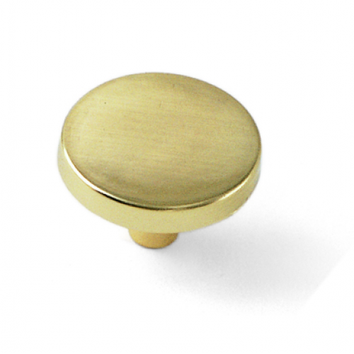 Tech Zinc Alloy Cabinet Knob Polished Brass 2