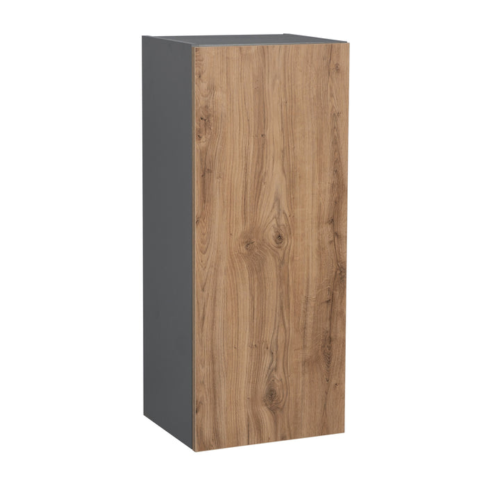 Wallkitchens Wood Natural Teak  Wall Cabinet Natural Teak 1