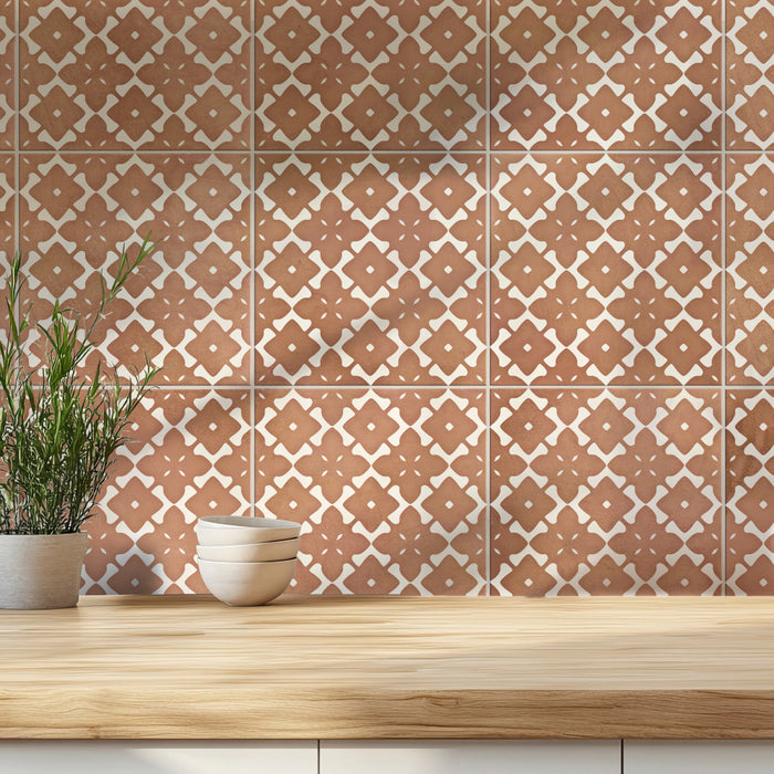 Bari Porcelain Fortuna Cotto Tile Mixed 6