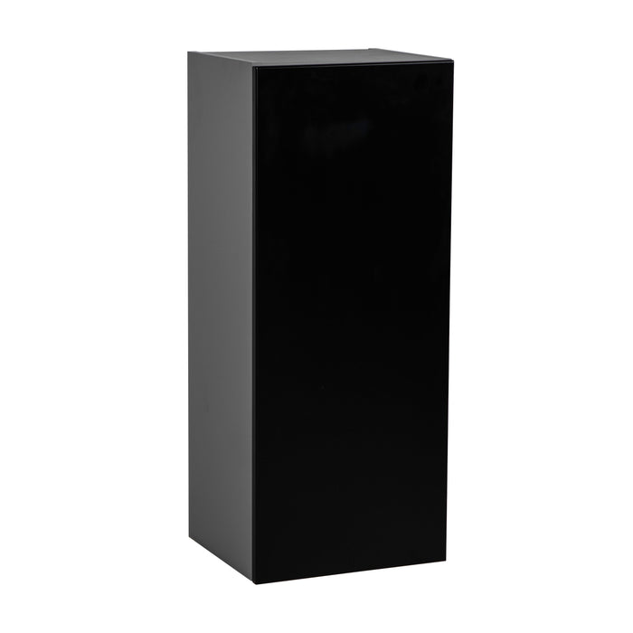 Wallkitchens Wood Black Matte Wall Cabinet Black Matte 1