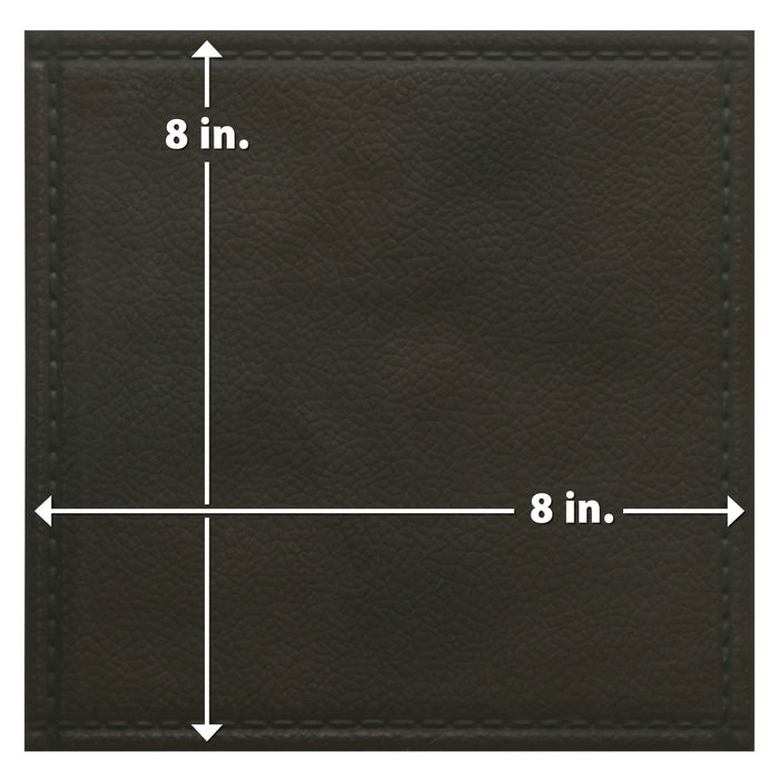 Saddle Ceramic Tanned Black Tile Satin 9