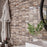 Borealis Ceramic Greige Tile Glossy 12