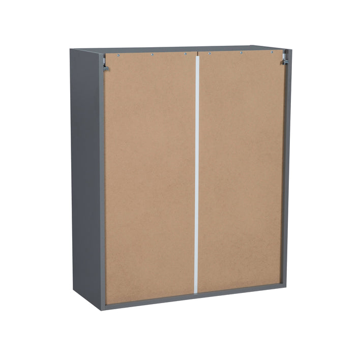 Wallkitchens Wood White Matte Wall Cabinet White Matte 3