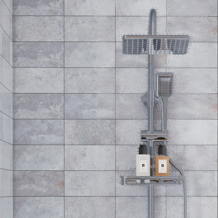 Myst Ceramic Gunsmoke Tile Glossy 7