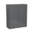 Wallkitchens Wood Grey Glossy Wall Cabinet Grey Glossy 1
