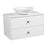 Dune Wood White Matte Bathroom Vanity White Matte 1