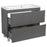 Comfort Wood Gray Matte Bathroom Vanity Gray Matte 3