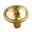 Merlot Zinc Alloy Cabinet Knob Satin Brass 1