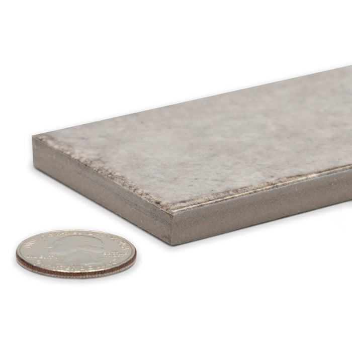 Tribeca Porcelain Studio Grey Whisper Tile Glossy 11