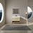 Wood Oak Bathroom Vanity Oak 1
