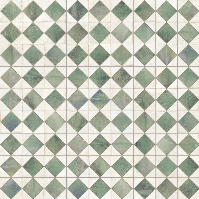 Kings Ceramic Arles Green Tile Mixed 1