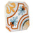 Vaudeville Porcelain Octagon Deco Diglas with Taco Azzuro Tile Matte 11