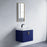 Brushed Brass Aluminum & Glass Bathroom Mirror 3