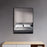 Black Aluminum & Glass Bathroom Mirror 2