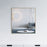 Brushed Brass Aluminum & Glass Bathroom Mirror 1
