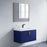 Brushed Brass Aluminum & Glass Bathroom Mirror 3