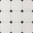 Vaudeville Porcelain Octagon Nacar with Taco Antracita Tile Matte 1
