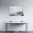 Brushed Brass Aluminum & Glass Bathroom Mirror 2