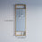 Brushed Brass Aluminum & Glass Bathroom Mirror 5
