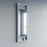Matt White Aluminum & Glass Bathroom Mirror 3