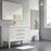 Brushed Brass Aluminum & Glass Bathroom Mirror 5