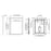Black Aluminum Aluminum Bathroom Mirror 8