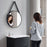 Black Aluminum Aluminum & Glass Bathroom Mirror 6