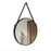 Black Aluminum Aluminum & Glass Bathroom Mirror 3