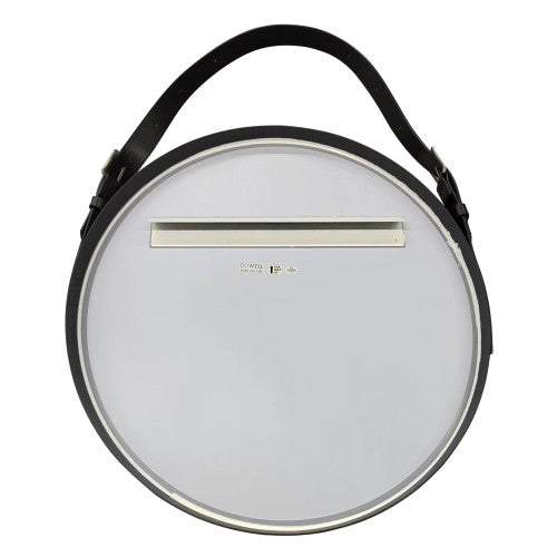 Black Aluminum Aluminum & Glass Bathroom Mirror 8