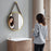 Gold Aluminum Aluminum & Glass Bathroom Mirror 5