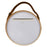 Gold Aluminum Aluminum & Glass Bathroom Mirror 7