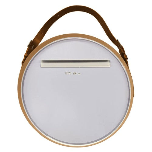 Gold Aluminum Aluminum & Glass Bathroom Mirror 7