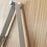 White Aluminum Aluminum & Glass Bathroom Mirror 7