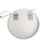 White Aluminum Aluminum & Glass Bathroom Mirror 10