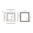 Black Aluminum Aluminum & Glass Bathroom Mirror 6