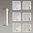 Black Aluminum Aluminum & Glass Bathroom Mirror 7