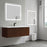 Black Aluminum Aluminum & Glass Bathroom Mirror 4