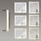 Black Aluminum Aluminum & Glass Bathroom Mirror 6