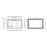 Black Aluminum Aluminum & Glass Bathroom Mirror 8