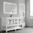 Black Aluminum Aluminum & Glass Bathroom Mirror 4
