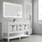 Black Aluminum Aluminum & Glass Bathroom Mirror 4