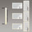 Black Aluminum Aluminum & Glass Bathroom Mirror 6