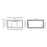 Black Aluminum Aluminum & Glass Bathroom Mirror 8
